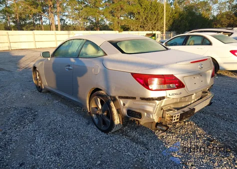 2010 Lexus Is 350C из США, поврежденный, VIN JTHFE2C25A2501216